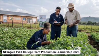 Nkangala TVET College Plant Production Learnership 2026